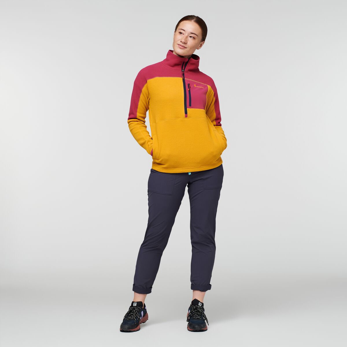 Alternative view of Abrazo Half Zip Fleece Jacket   Women's